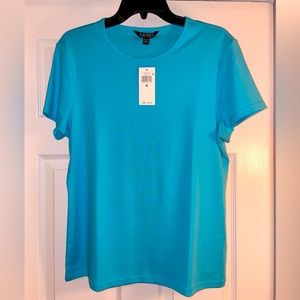 Ralph Lauren women’s t-shirt, turquoise, size XL, NWT, never been worn.